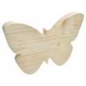 Motyl z drewna niemalowany